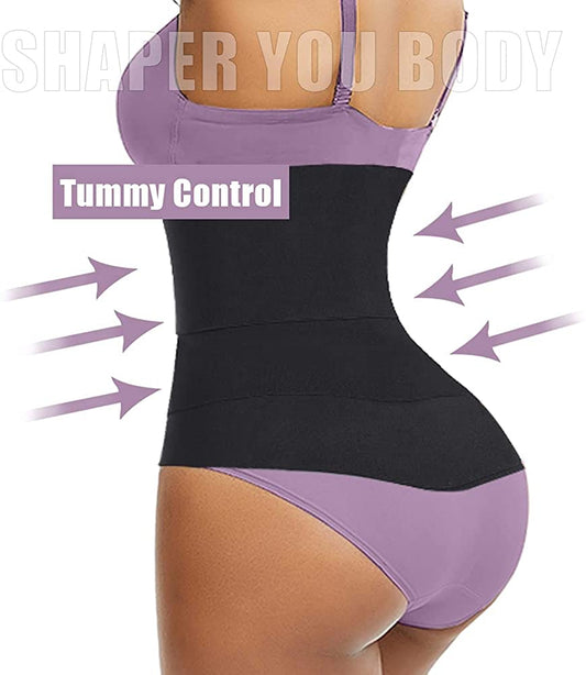 Waist Trainer for Women Tummy  Trimmer Belt Long Torso Slimming Body Shaper